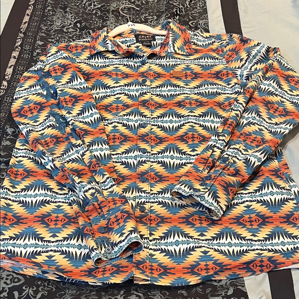Pendleton Multicolor Button Down Shirt - image 1